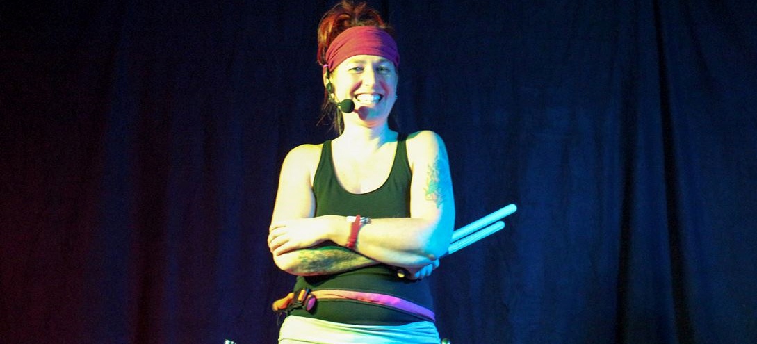 Fit4Drums Video mit Ines Baum